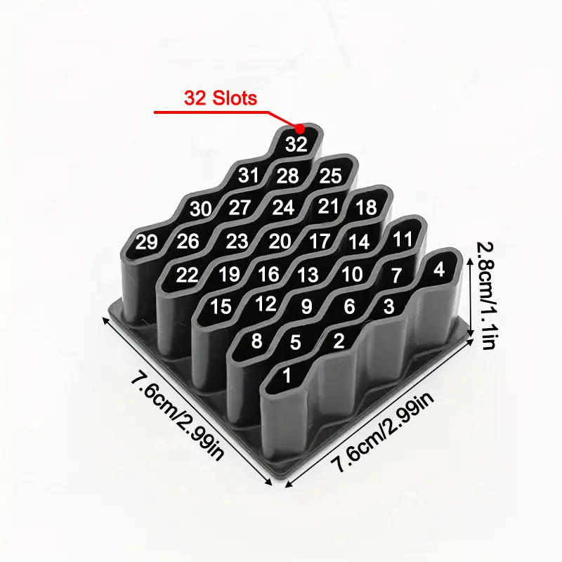 organiseur 32 compartiments silicone